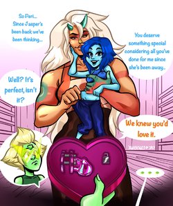 [XXXubbles] Jasper X Peridot X Lapis (Steven Universe)