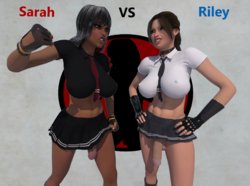 Futafighters Riley VS Sarah ongoing