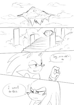 knuxonic comic [KrazyElf]