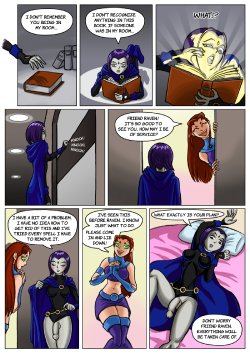[Donutwish] Starfire and Raven (Teen Titans)