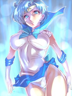 Galeria Sailor Mercury - Ami Mizuno ecchi