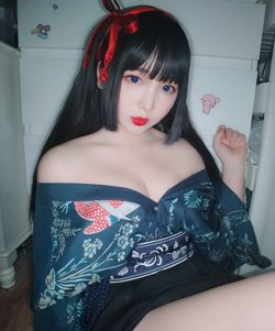 [古川 kagura] cosplay Enma Ai [Jigoku Shōjo]