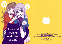 (BanG Dreamer's Party! 3rd STAGE) [Dadada COFFEE (Dadarou)] Lisa to Yukina to sorekara kyatto? |  Lisa and Yukina and also... A Cat? (BanG Dream!) [English] [Mumei Fumei Scans & rudytudysubs]