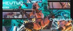 Meow Xiaoji "Cyberpunk Mewtwo"