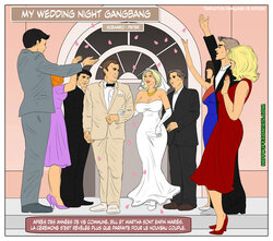 [HotWifeComics] My Wedding Night Gangbang [French][Edd085]