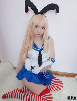 [古川 kagura] cosplay Shimakaze [Collection]