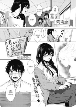 [Miyabe Kiwi] Kimi to no Mousou Sketch (COMIC HOTMILK 2020-05) [Korean] [Digital]