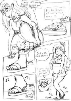 [Teniko] To Love Ru Foot Comic (Sketch)