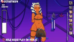Ahsoka GIF Creampie Anal Dildo Sex Compilation (Hole House Game) [Star Wars]