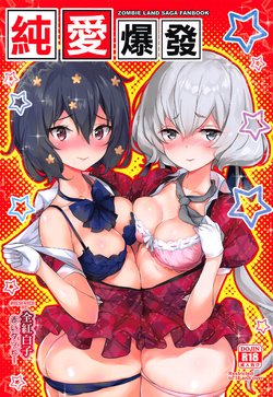 (C96) [AOKIHOSHI (Akaiguppy)] Junai Bakuhatsu (Zombie Land Saga) [English] [tabibit0]