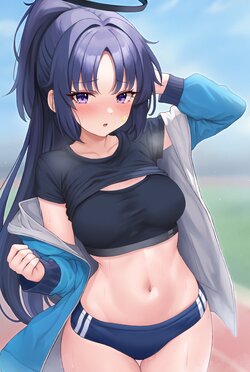 [Myuu] Oppai o Misete Kureru Yuuka-chan (Blue Archive)