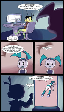 [FLBL] Xj9 Porn Comic (My Life as a Teenage Robot) (Spanish) [kalock]