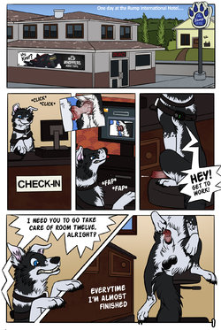 [TailsHigh] Mini Comic #1 - Rump Hotel [Ongoing]