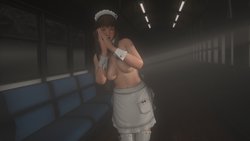 Hitomi train maid