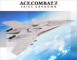 Ace Combat ADFX-10F Prototype Raven 1/144 Model Kit [Kotobukiya Blog]