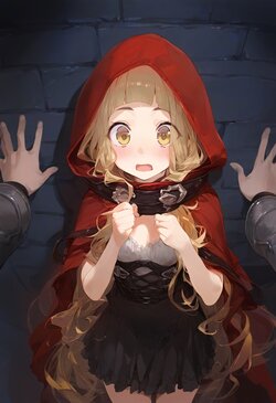 [Pixiv] Taugust (63548717) red riding hood(dark alley) [AI Generated]