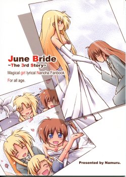 (Lyrical Magical 14) [Namuru. (NUM)] June Bride ~The 3rd Story~ (Mahou Shoujo Lyrical Nanoha) [Spanish] [Biblioteca Yuri HHH]