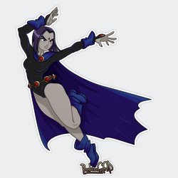 [DagniBOR] Raven vs Tentacles (Teen Titans)