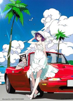 Monogatari Series Postcards (Bakemonogatari)