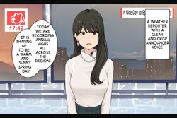 [Wakamatsu] Shigoto de wa Meiryou de Kirei na Hassei dakedo Sex-chuu wa Torotoro Katsuzetsu de Amaikoe Dashichau Otenki Onee-san | A Weather Reporter With a Clear Announcer Voice that Melts During Sex [English]