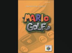 Mario Golf And Tennis N64 Manuals