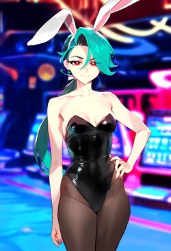 DuroComoLaPiedra - Rika playboy bunny (Patreon) (AI Generated)