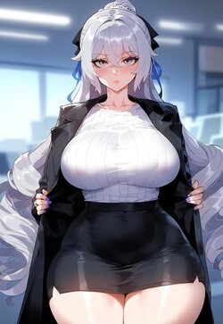 [MiyuAI] Bronya Silverwing N-EX Corporate Indulgence (Patreon) [AI Generated]