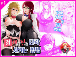 [Marialite (fuka)] Seigi no Mikata o Otosu Houhou | 정의의 편을 타락시키는 방법 [Korean] [Team Edge] [Digital]