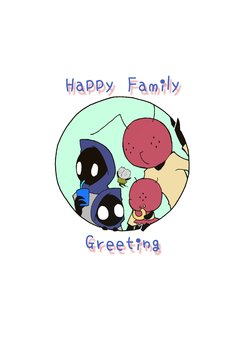 [Y-PRN (Youshi)] Happy Family Greeting (Hollow Knight) [Digital]