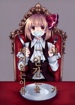 (C91) [SPICE!! (13)] Watashi ga "Ningen" o Tabenai Riyuu | 내가 「인간」을 먹지 않는 이유 (Touhou Project) [Korean] [양동이소녀]