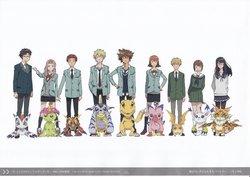 Digimon Adventure Tri Animation Reference Materials Settei