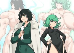 [Musctonk] Tatsumaki & Fubuki Comic