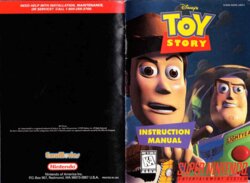 Toy Story SNES And Toy Story 2 N64 Manuals