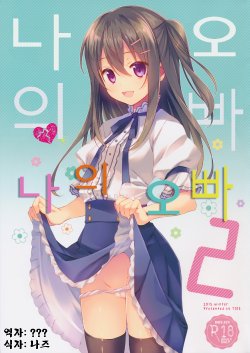 (C89) [TIES (Takei Ooki)] Watashi no, Onii-chan 2 | 나의 오빠 2 [Korean] [Naz]