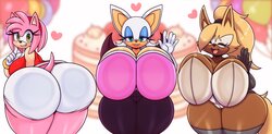 [Matospectoru] Amy, Rouge & Whisper's BIG Surprise (Sonic the Hedgehog)