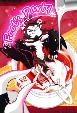 (Kemoket 15) [Kyou no Keiro (Pukkunn)] Fool's Party (Hazbin Hotel) [Chinese] [鲨克斯个人汉化]