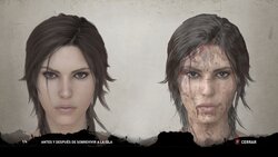 Tomb Raider Definitive Edition Concept Art + Comic The Begining