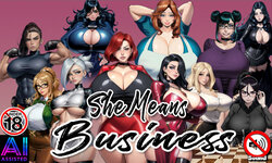 She Means Business game: Aurora's Story - Part 1 [AI Generated]