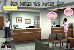 Joe Helps His Nurse Out