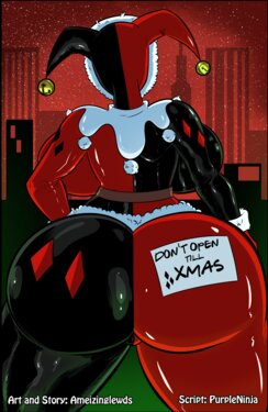 [Ameizing Lewds] Harley Quinn: Don't Open 'til Christmas + Extras