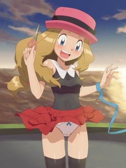 [Gazing Eye] Serena and Sana (Pokemon)