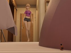 Sneaking Into Jean's Room