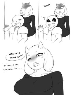 [Inuyuru] Sans x Toriel (Undertale)