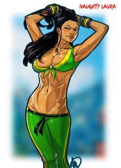 [Ganassa] Naughty Laura (Street Fighter) [Spanish]