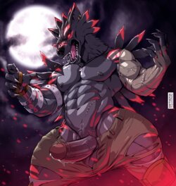 [RayCartertheFox] Shadow WereGarurumon (Digimon)