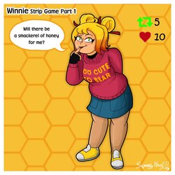 [squeakyhorn] Winnie D. Pugh Strip Game