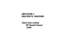 REACTOR COMIC BOOK ISSUES