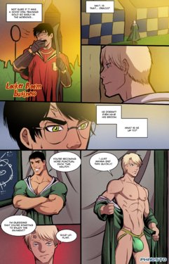 [Phausto] Harry Potter Locker Room (page 1-4) [Eng] (Ongoing)