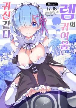 (C90) [odin (Kurokawa izumi)] Rem no Kawaisa mo Onigakatteiru (Re:Zero kara Hajimeru Isekai Seikatsu) [Korean]