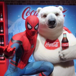 Spiderman's Cocacola love story [AI Generated]